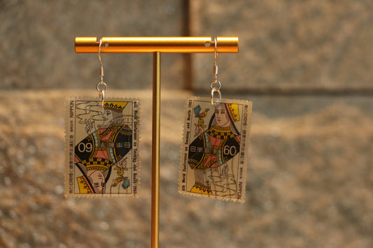Poker Stamp Earrings