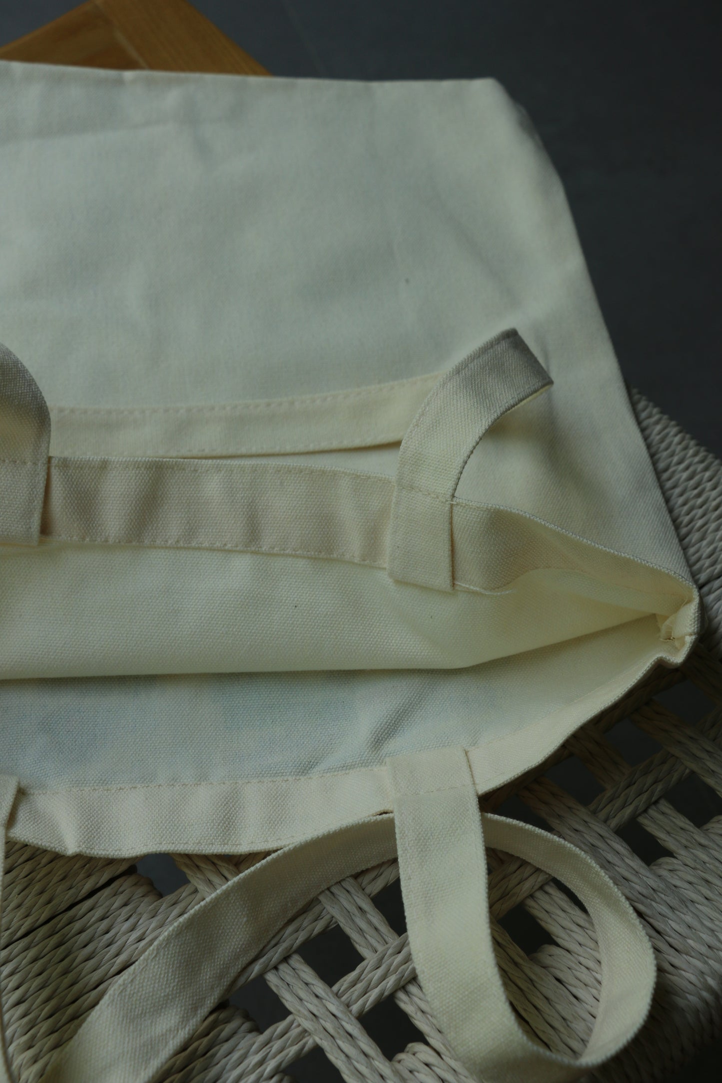 Cat Stamp Canvas Tote Bag